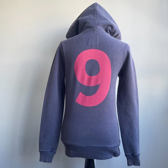 Jack Wills Mauve Classic Hoodie Sweatshirt size 4(US) 8(UK) - Picture 4 of 8